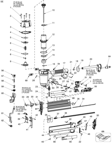 Part Location Diagram of N869559 DeWALT CONTACT